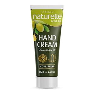 کرم دست روغن زیتون NATURELLE OLIVE OIL HAND CREAM FARMASIفارماسی حجم 75میل 