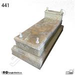 سنگ قبر مرمر نسکافه‌ای 441