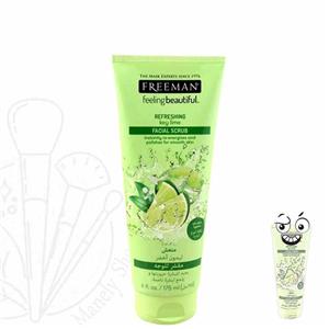 ژل اسکراب صورت لیمو ترش فریمن اصل آمریکایی Freeman Feeling Beautiful Key Lime Face Scrub