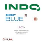 عدسی سفارشی ایندو لایف استایل لکتا با پوشش بلوکنترل انتخابی Indo Lifestyle Lecta 1.60 Energy BlueIR