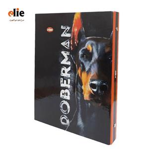 دفتر کلاسور 26 حلقه کلیپس طرح 018 