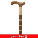 عصای چوبی کد 11 عصا چوبی سامندی عصا پیاده روی چوب سفید