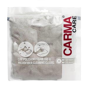 حوله میکروفایبر 40*40 خودرو کارماکر طوسی مدل Carmacare Microfiber Cleaning Cloth Car Grey