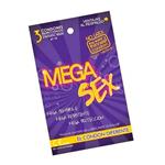 کاندوم بسیار نازک فاقد لاتکس و ضد حساسیت MEGA همراه با ژل روان کننده (3عددی) ساخت کلمبیا 