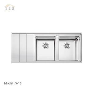 سینک ظرفشویی استیل فانتزی ELK مدل S-15