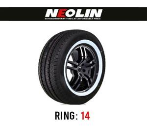 لاستیک خودرو نئولین مدل Neoland Van2 سایز 205/75R14 (دور سفید)