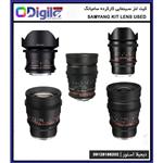 کیت لنز سینمایی کارکرده سامیانگ Samyang kit lens used