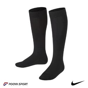 جوراب فوتبال ساق بلند حوله ای پسرانه 4 تا 10 سال Nike مشکی
