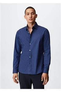 پیراهن آستین بلند مردانه منگو