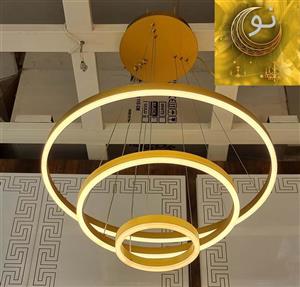 لوستر جدید، لوکس و فوق مدرن آویزی  3 حلقه  کد MAH_F_226