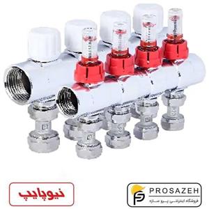 نیوکلکتور گرمایشی رفت و برگشت فلومتردار کوپلی نیوپایپ