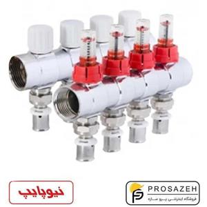 نیوکلکتور گرمایشی رفت و برگشت فلومتردار پرسی نیوپایپ