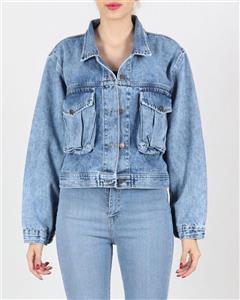 کت جین زنانه آبی -کد 31344