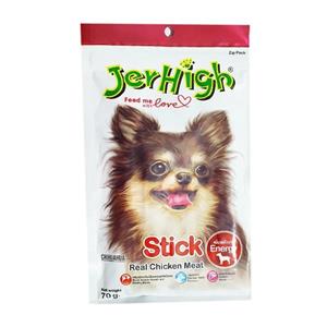 تشویقی مدادی سگ طعم استیک مرغ جرهای (JerHigh Chicken Stick) وزن 60 گرم