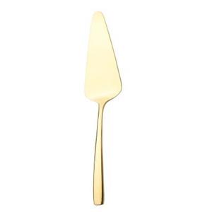 کفگیر سرو کیک ناب استیل مدل فلورانس طلایی Nab Steel PVD Florence Serving Cake Spatula 