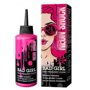 شامپو رنگ بد گرل Bad Girl قرمز مدل Neon Shock حجم 150 میل 