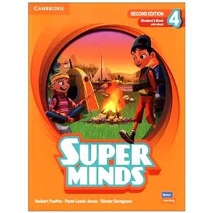 کتاب Super Minds 4 Second Edition (کتاب سوپر مایندز سکند ادیشن)