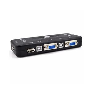 سوئیچ KVM دستی 4 پورت – رابط USB