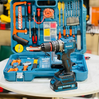 دریل شارژی 36 ولت و جعبه ابزار 87 پارچه ماکیتا