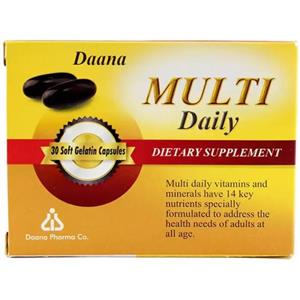 کپسول مولتی دیلی دانا فارما