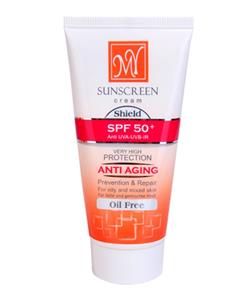 کرم ضد آفتاب ضد چروک SPF50 فاقد چربی مای		 MY Anti Aging Oil Free Shield SPF50 Sunscreen Cream