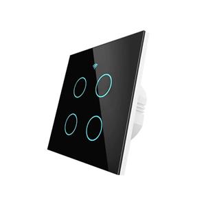 کلید لمسی هوشمند چهار پل  MOES مدل  WIFI RF