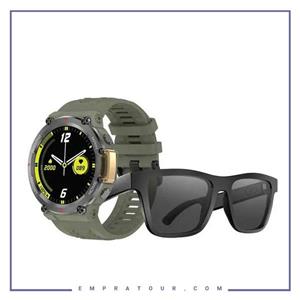 ساعت و عینک افتابی گرین لاین Green Lion Smart Combo Sunglass and Adventure Watch 