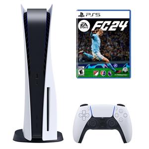 کنسول بازی سونی مدل PlayStation 5 ظرفیت 825 گیگابایت ریجن 1216A اروپا به همراه EA Sports FC 24 