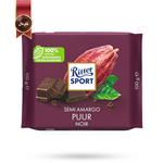 شکلات تخته ای دارک ریتر اسپرت Ritter sport مدل خالص puur وزن 100 گرم