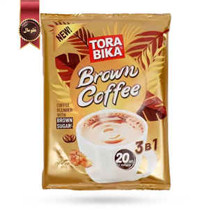 کافی میکس تورابیکا torabika مدل شکر قهوه ای brown coffee پک 20 ساشه 