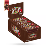 اسمارتیز ام اند امز M&M’S مدل شکلاتی chocolate وزن 45 گرم بسته 24 عددی