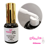 لاک ژل سفید ۱۲ میل بیوتی نیل Beauty Nail 