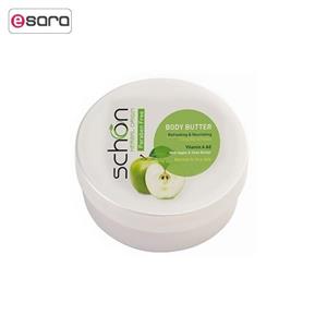 کرم بدن حاوی کره گیاهی سیب سبز شون 200  میلی لیتر 