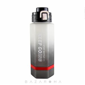 قمقمه استیکردار Keep‌ Going رنگ دودی 800ml
