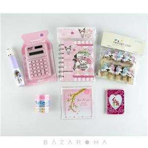 پک 7 عددی هدیه دخترانه پینکی