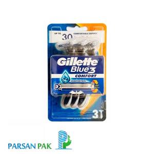 تیغ یدک ‏6 عددی ژیلت مدل Blue 3 Gillette Blue 3 Blades Pack of 6