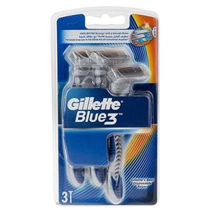 خود تراش ‏ژیلت مدل بلو تری 3 عددی  Gillette Blue3 Comfort Blades Pack of 3