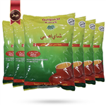 چای کرک اصلی original karak مدل طعم زعفران saffron flavour یک کیلویی بسته 6 عددی