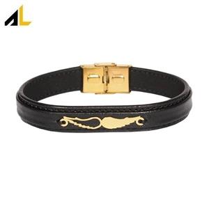 دستبند چرم کد ALD002