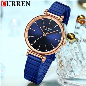 ساعت مچی عقربه ای زنانه کارن سرمه ای کد RS-402