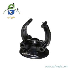 ساکشن و گیره نگهدارنده لوله و بخاری قطر ۲.۵ سانت