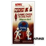 کاندوم Nach KODEX مدل (GAME OVER Total 4 in1 (delay