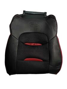 روکش صندلی ام وی ام ایکس 55 پرو – mvm x55 pro چرم و پارچه مشکی و قرمز