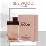 ادکلن ادوپرفیوم زنانه مدل دیسکوارد ۲ شی وود پینک 100 میلی لیتر Pink Dsquared Perfume 2 She Wood  Eau De Parfum For Women 100ml