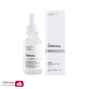 سرم آلفا آربوتین و هیالورونیک اسید 2% اوردینری