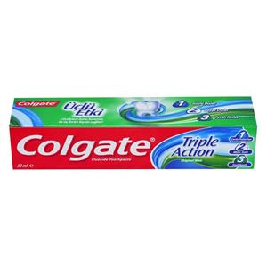 خمیر دندان کلگیت مدل Triple Action 1-2-3 تیوب 50 میلی لیتر Colgate Triple Action 1-2-3 50ml Toothpaste