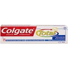 خمیر دندان کلگیت مدل Total Advanced Whitening تیوب 100 میلی لیتر Colgate Total Advanced Whitening 100ml Toothpaste