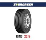 لاستیک خودرو اورگرین مدل ESL01 (گل جلو) سایز 295/80R22.5