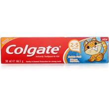 خمیر دندان بچه کلگیت گروه سنی 2 تا 5 سال تیوب 50 میلی لیتر Colgate for Kids Years 50ml Toothpaste 