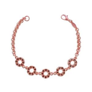 دستبند دخترونه زیبا مارگازیت مسی کد JW531